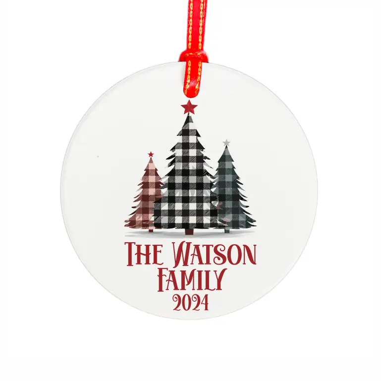 Farmhouse Christmas Tree | Ceramic Tree Ornament